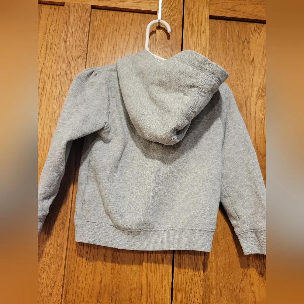 Baby Gap Gray and Pink 3t Hoodie
